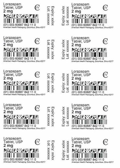 2 mg Lorazepam Tablet Blister (2 mg Lorazepam Tablet Blister)
